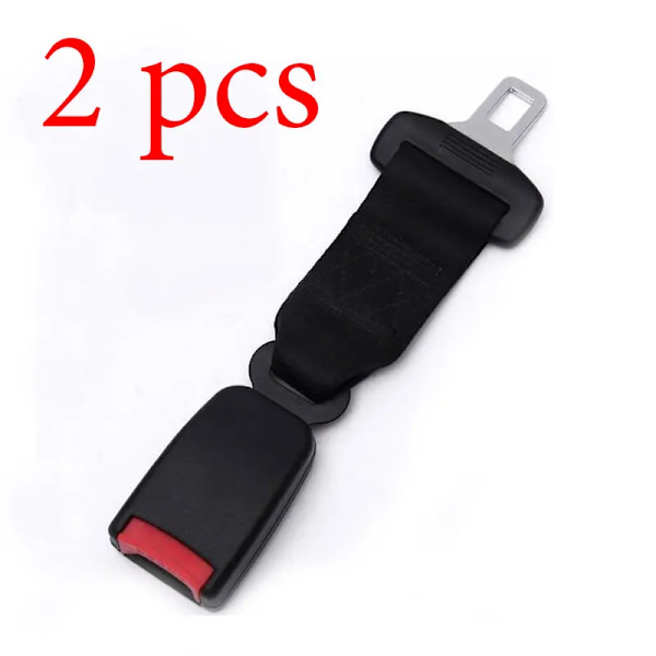 2 delar Universal Bil Säkerhet Bälte 23CM Säte bälte Förlängning Plug Spänne Bältes klämma Justerbar Förlängare Barn Universal Förlängning