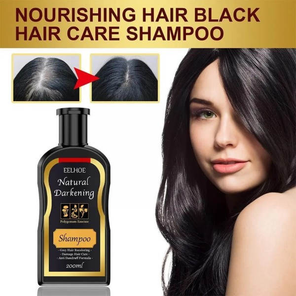 200ml Polygonum multiflorum musta hiukset shampoo 5min shampoo musta yrtti