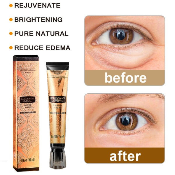 Anti-rynke øje creme falmer fine linjer anti mørke cirkler øjen serum fjern øje poser