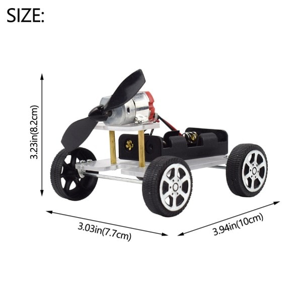 Tuuli voima auto DIY elektroniikka tekniikka teknologia tiede lelut opetus lapsille