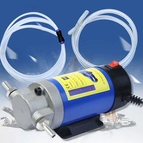12V El Spolning Sug Transfer Byte Pump Olje Transfer Pump 1-4L/min Motor Olje Diesel Extractor Pump För Bil