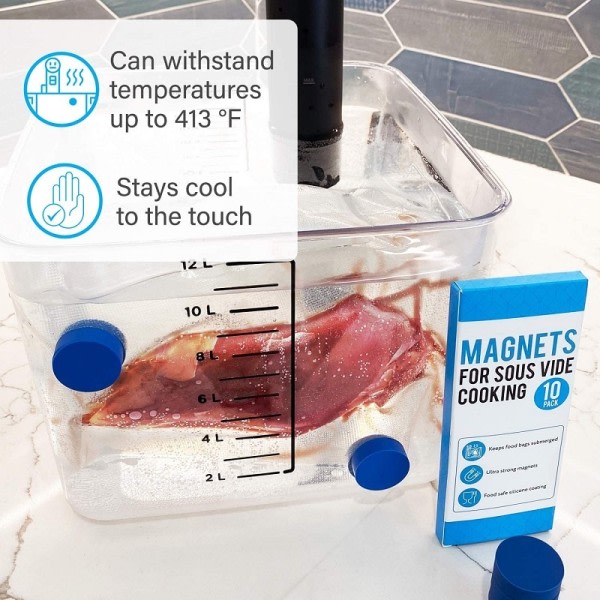 Sous Vide magneter att hålla väskor nedsänkta och på plats - Sous Vide tillbehör