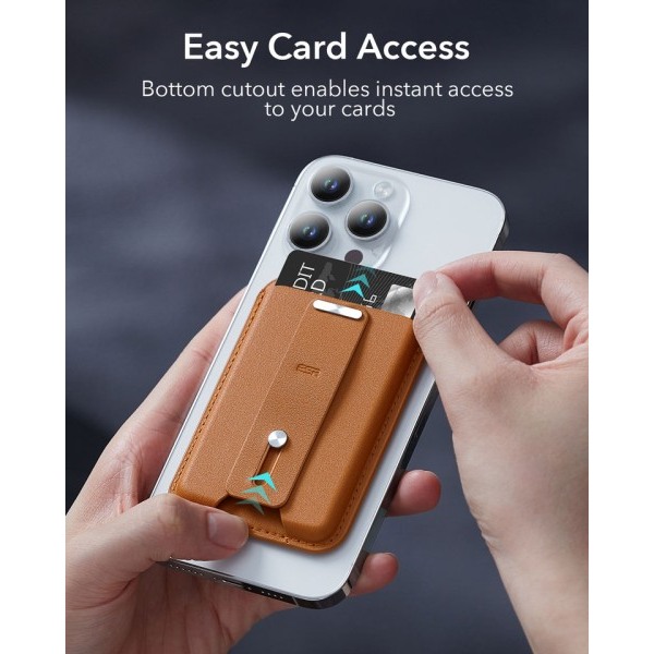 iPhone 14 HaloLock Magnetisk Wallet til iPhone 14 Pro Max Smart Card Opbevaring etui