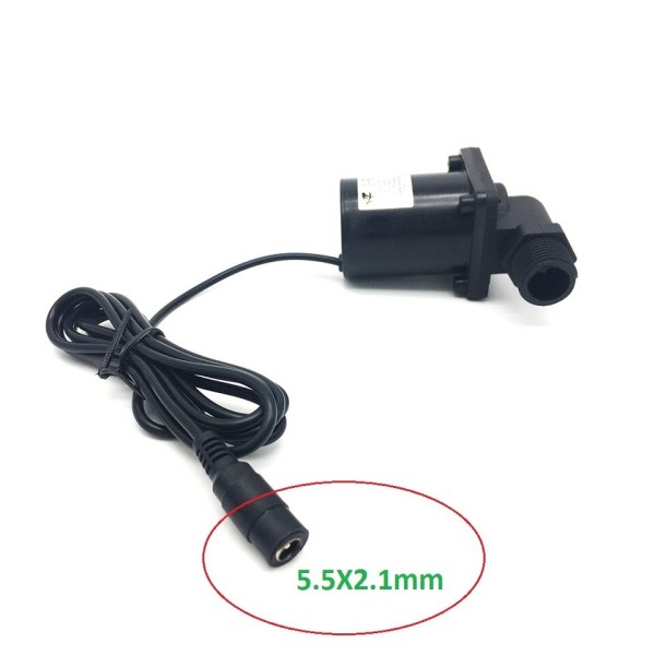 Mikro Dykbar Vand Pumpe DC 12V 24V Lav Støj Solar Børsteløs Pumpe