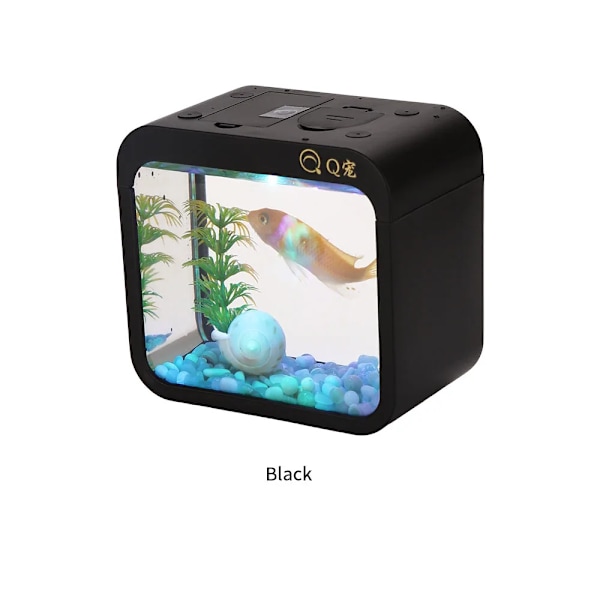 Kreativ Aftagelig Fiske Skåle Akryl Transparent Bygnings Blok Mini Fiske tank