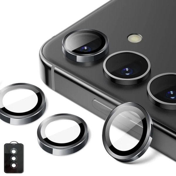 Kamera Protector Ring for Samsung Galaxy A55 5G Protective Lens Screen Herdat Glas Metal Cap