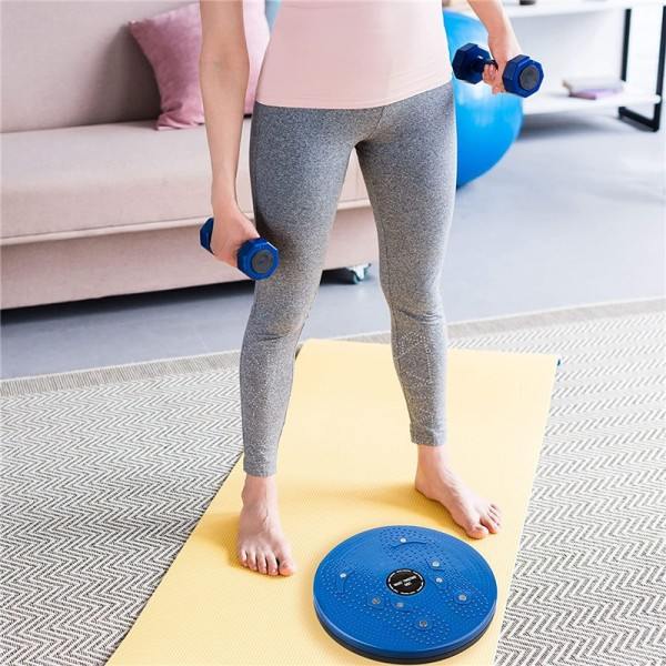 Magnet midja vridning skiva kondition balans bräda vikt förlora tränare magnetisk massage vridning platta