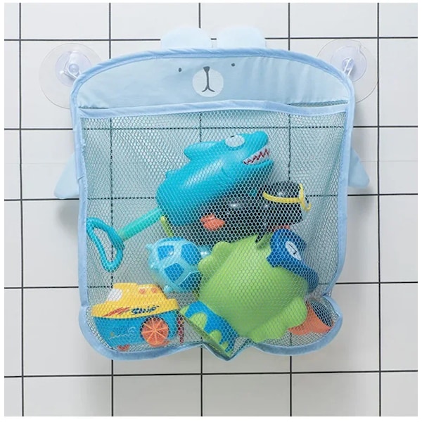 Baby Bade Legetøj Arrangør Hurtig Dry Småbørn Mesh Net Taske