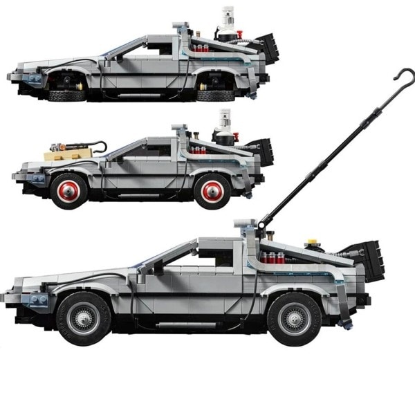 Tilbake til fremtiden Time Machine DeLoreanBuilding Blocks Construction Bil Klosser Leker For Barn