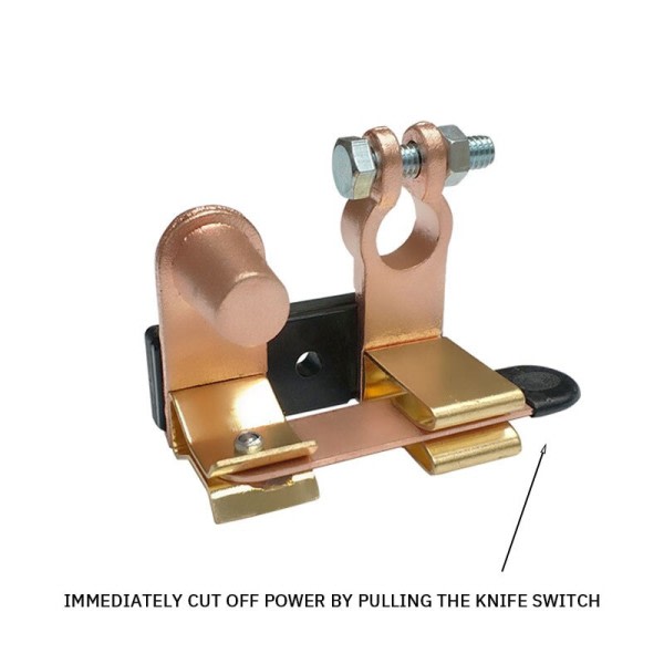 Power Off Switch Kniv Type Bil Batteri Lækage Beskyttelse Switch Bil Modification Switch