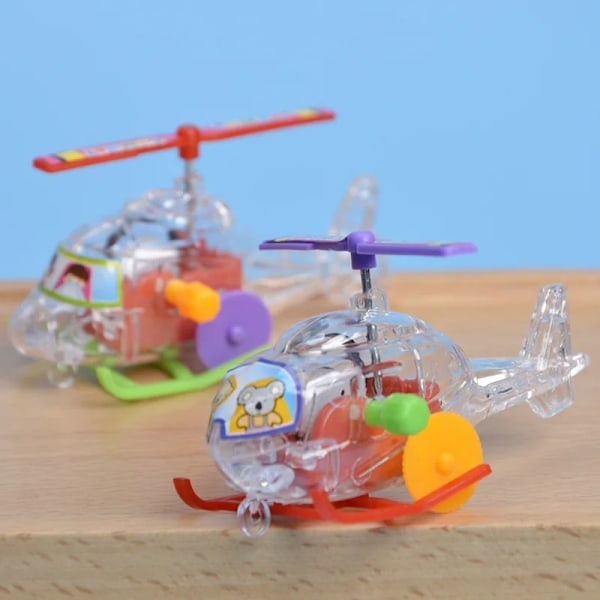 10 osaa sarjakuva söpö mini helikopteri tuuli ylös lentokone lentokone leluja lapsille