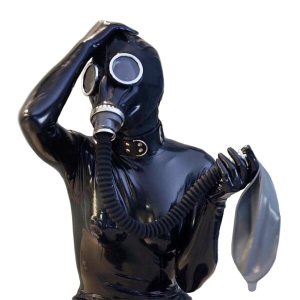 Åndedræt Kontrol Udstyr Kvælning Cosplay