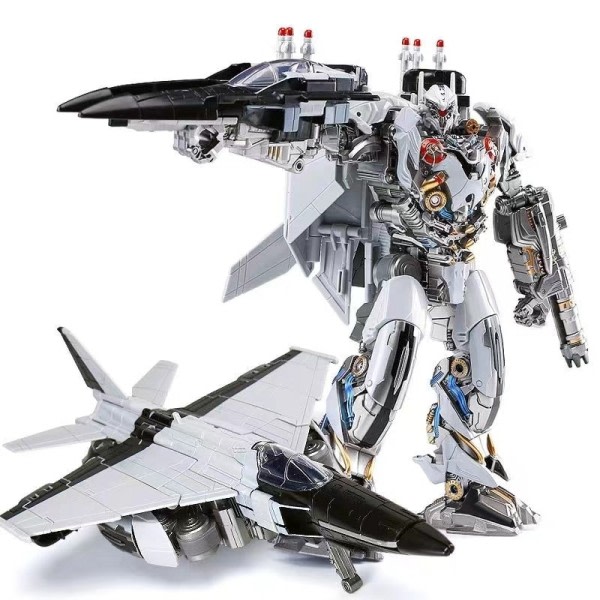 Mesterværk Transformation Legetøj Nitro Zeus Fighter Action Film Figurer Model Deformation Bil Robot