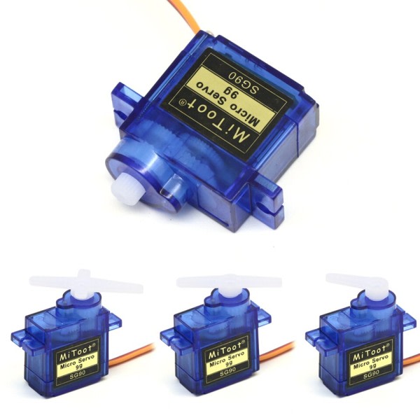 5 kpl mikro servo RC helikopterille lentokoneelle