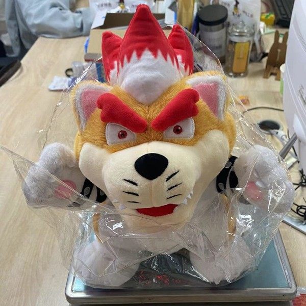 Anime Plush Toy Meowser plys blød dejlig God Kvalitet fyldt energi Fødselsdag Gave Action Plushie