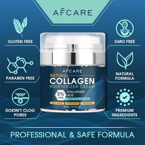 Instant Retinol Lifting Firming Cream Collagen Wrinkle Remover Face Cream