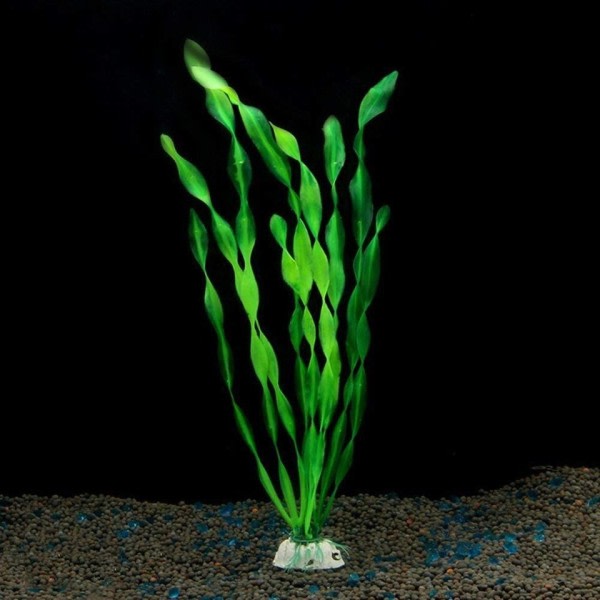 5 plast akvarium växter fisk tank dekoration konstgjord tång vatten gräs undervattensväxter för akvarium