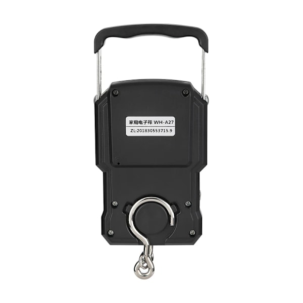 Ammattimainen Digitaalinen vaaka Ladattava LCD 75kg 10g matkalaukku vaaka riippuva koukku kalastus vaaka mittanauhalla