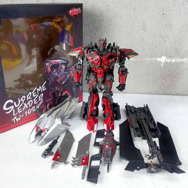 Transformation Legetøj Sentinel Prime  Motor Lastbil Autobot Legering Model Action Figur Deformation Robot