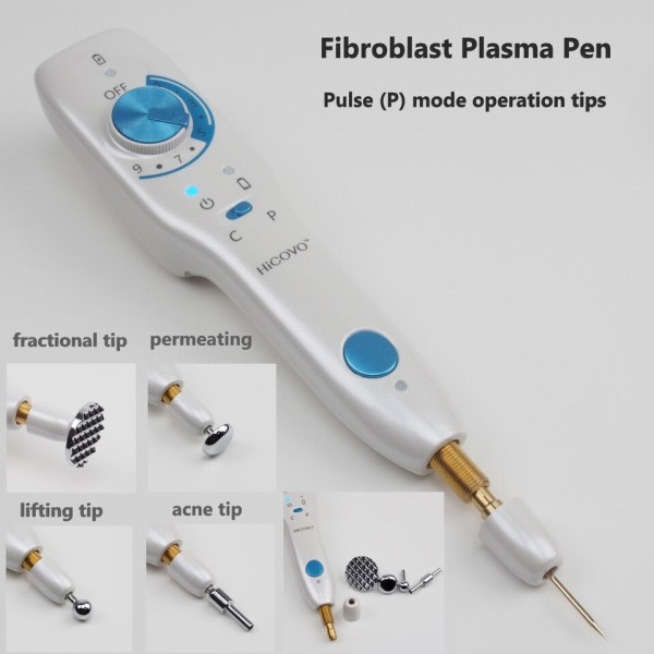 Fibroblast Pulse Plasma Penn for stretch mark fjerning hud løfting trådløs føflekk fjerner øyelokk akne behandling maskin
