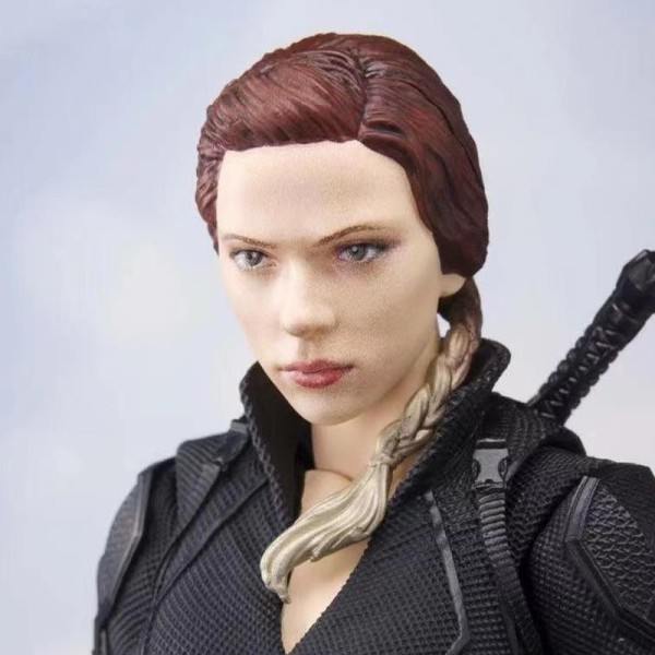 16 cm Marvel Ægte Autorisation Sort Enke Hawkeye Toy Figur Model