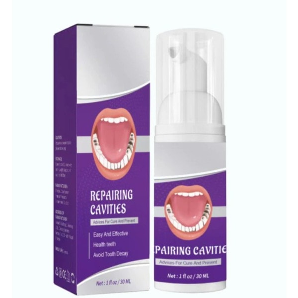 Tandforfald reparation Reparer alle tandforfald huler og beskytter tænder Fjernelse af plak