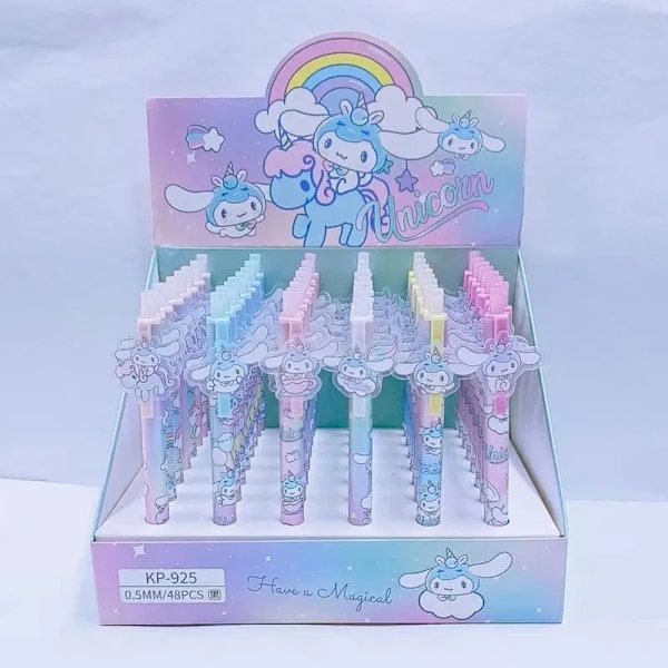 48 biter Eske Tegneserie Cinnamoroll Pochacco Søt Student Skriv Trykk Patch Penner