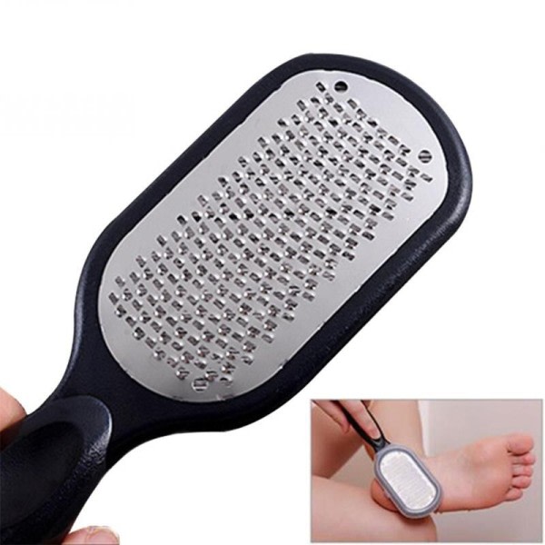 1 stykker Kolossal Fod Scrubber Fod File Fod Rasp Callus Fjerner Rustfrit Stål Fod Rivejern