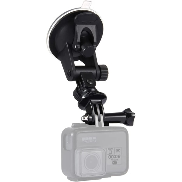 Sugekop Kamera Bil Mount Med Stativ Adapter og Telefon holder til GoPro Hero