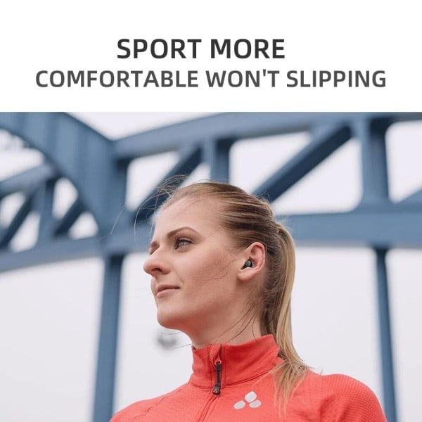 Minste Usynlige Øreplugger Trådløse Øreplugger Bluetooth in Ear Mini Tiny Earpiece Skjult med Lade etui