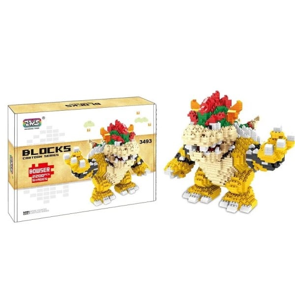 Magic Blocks Yoshe  Blocks Marie bowwser Micro blocks Anime DIY Building Leksaker