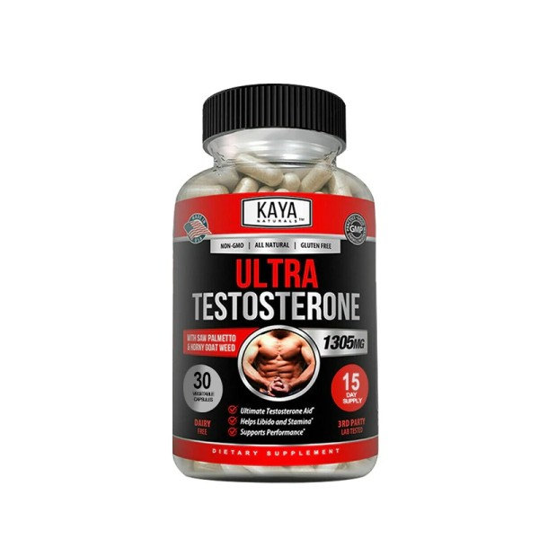 Testosteron booster for menn - tilskudd naturlig energi og utholdenhet