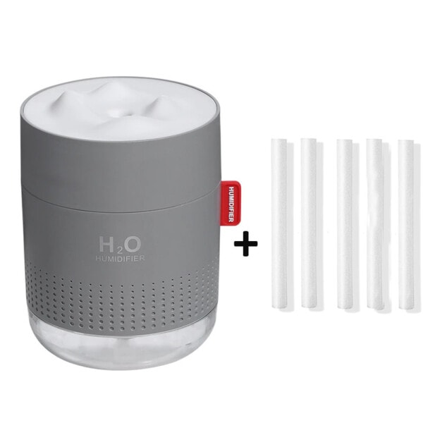 USB Luft Diffusor Med Romantisk Natt Lampe Luftfukter Difusor
