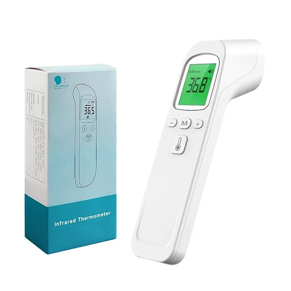 Medicinsk Husholdning Infrarød Pande Digital Voksen Berøringsfri Laser Termometer