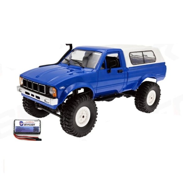 WPL C24-1 Full Scale RC Bil 1:16 2.4G 4WD Rock Crawler
