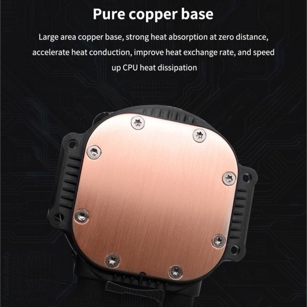 Vatten Kylare Cpu Fläkt 120mm 240mm 360mm CPU Kylare RGB Integrerad Radiator Processor Kylare