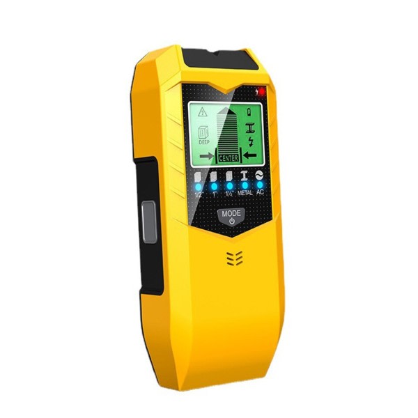 SH402 Vegg Stud Finder Sensor Vegg skanner 5 in 1 LCD Elektronisk Detektor Edge Center Wood Current Metal AC Live Wires Detection