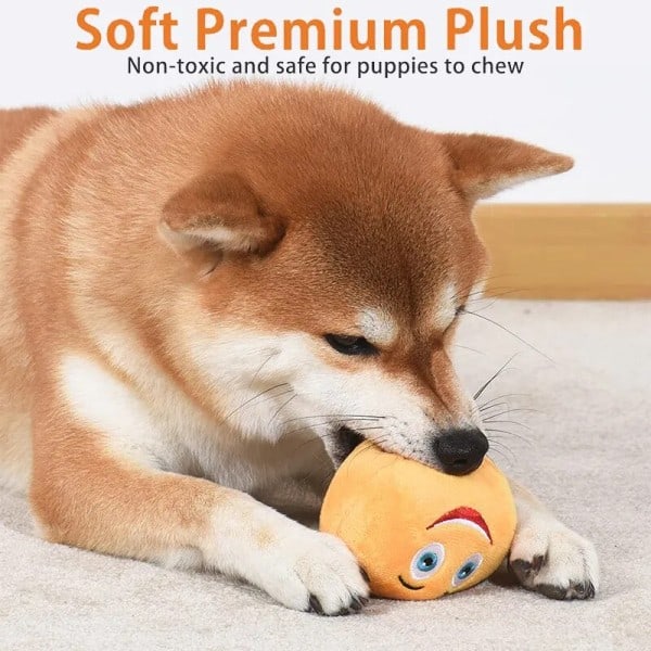 Kjæledyr Leke Lek Squeakers Ball Tygge Leke Fetch Bright Balls Hund Rekvisita Valp Populære Leker 8 pai