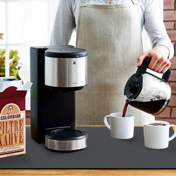 Super absorberende kaffe fat stort kjøkken absorberende drenerende matte tørking matte