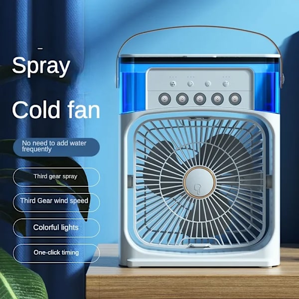Bedste kvalitet Bærbar Fugter  Blæser Air Conditioner Husholdning Lille Luft køler Hydrokøling Bærbar Luft Justering