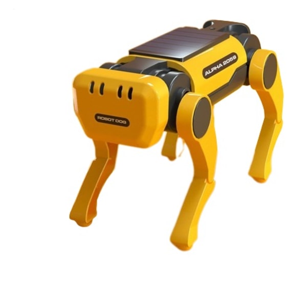 Elektrisk Mekanisk Hund Ko Børn Pædagogisk Samling Teknisk Puslespil Legetøj Bionisk Smart Robot Hunde Legetøj
