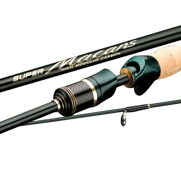 Spinning Casting Karbon Fiske Stang 4-5 Seksjoner 2,4m Bærbar Reisestang Spinning Fiske Stenger Fiske Tackle