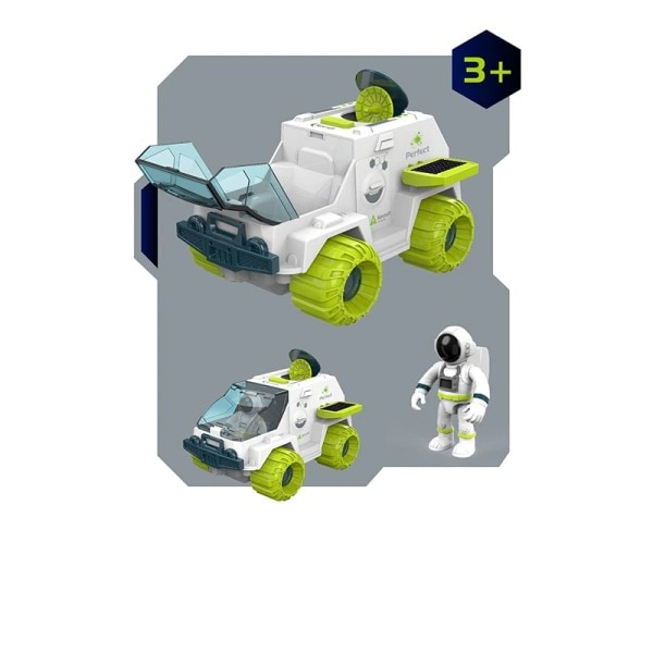Puslespill Acousto Optikk Space Leker Space Modell Air Force Shuttle Space Station Rakett Aviation Series Toy