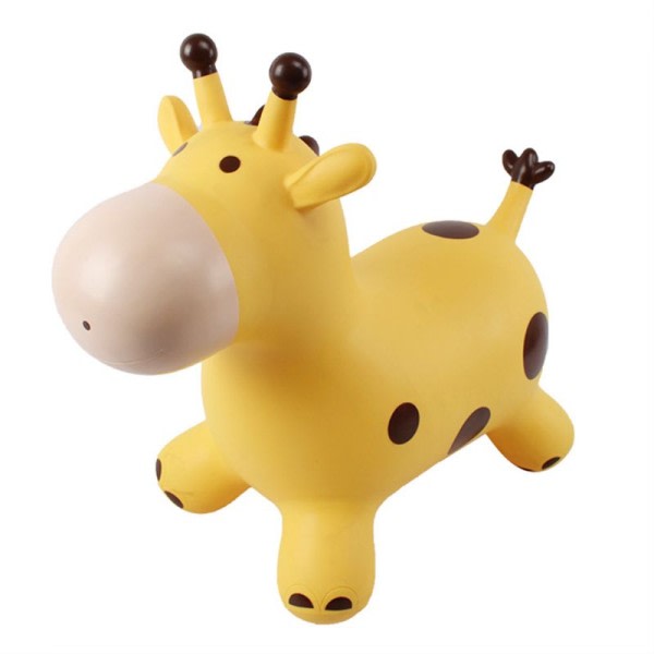 Inpany hoppende giraf tragt oppustelig hopping giraf hoppende dyr legetøj