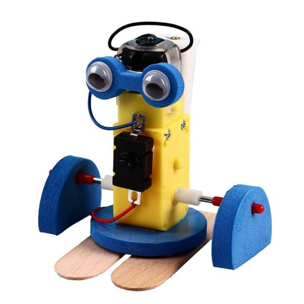 Elektrisk Gör-det-själv Sammansatt Modell Ming Crawling Robot Kit Mini Science Technology Leksak