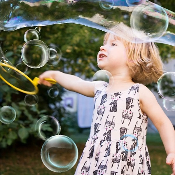 Barn Big Bubbles Wand Kit Barn Leksaker Fancy Bubble Circle Rekvisita