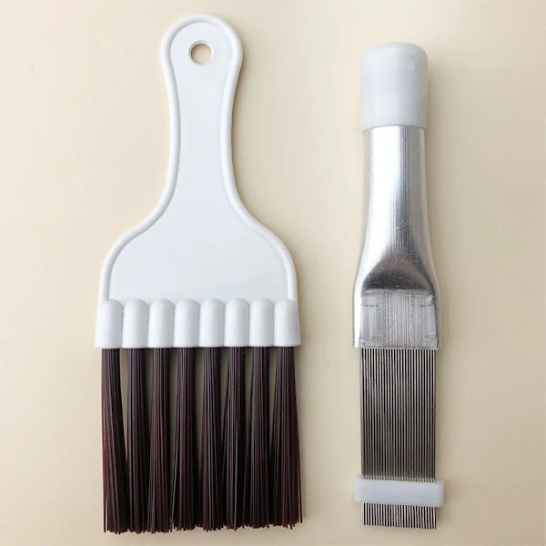 Ilmastointi Fin Cleaning Tool Home Cleaning Tool Cil Comb A/c Hvac Lauhdutin Jäähdytin Universaali Taittuva harja puhdistus työkalu