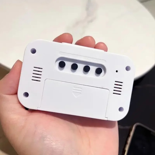 LED Digital Alarm Klocka Bakgrundsbelysning Snooze Data Tid