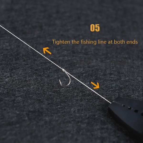 Elektrisk Hooking Device Line Automatic Fishing Line Winder Lure Fishing Hook Binding Device