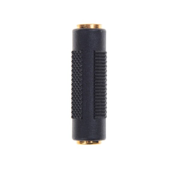 Kulta pinnoitettu 3,5 mm naaras 3,5 mm naaras liitin stereo liitin sovitin